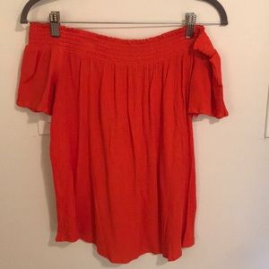 Off the shoulder top